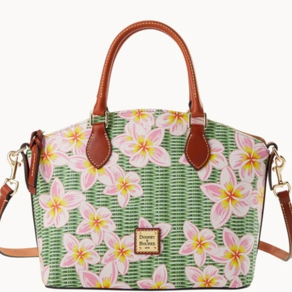 Dooney & Bourke Handbags - Dooney & Bourke Plumeria Geena Satchel